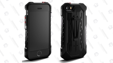 Element’s Black Ops case uses only the highest-end materials, and will probably make your phone feel cheap, rather than the other way around. The downside? Its price tag.